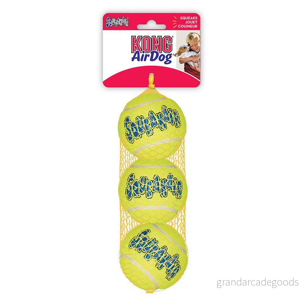 Kong Airdog Tennisboll - Small Squeaker - 3-pack - 5 cm 35585775159