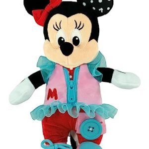 Clementoni 17860 Montessori plysch Disney baby Minnie klä upp interaktivt och stimulerande spel, motorik koncentration, pedagogisk uppvaknande leksak, 18 månaders leksak 8005125178605 Clementoni 17860 Montessori plysch Disney baby Minnie klä upp interaktivt och stimulerande spel, motorik koncentration, pedagogisk uppvaknande leksak, 18 månaders leksak 8005125178605