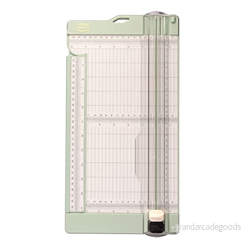 Vaessen Creative pappersskärare med vikbräda 15 x 30,5 cm, mintgrön, för scrapbooking och kortpyssel 8716052226696