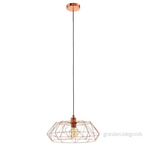 Eglo Carlton 2 Pendellampa - Koppar - E27 9002759494889