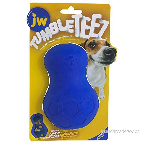JW Tumble Teez Treat Dispensing Puzzle Tumbler L 29695470370