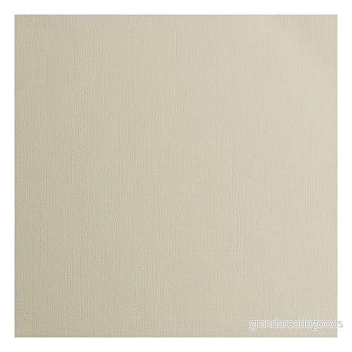 Vaessen Creative Florens texturerad kartong, musgrå, 216 gram, 30 x cm, 20 ark, för scrapbooking, korttillverkning, stansning och andra pappershantverk, cm 8716052200832