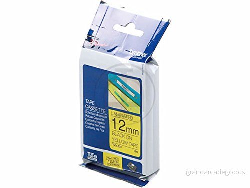 Brother TZe-631 - Standardlim svart på gult - Rulle 1,2 cm x 8 m - 1 kassett 4977766686686