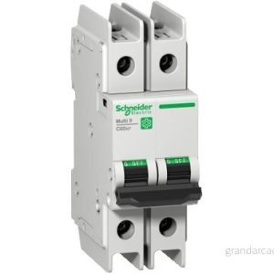 Schneider Electric Circuit breaker Multi9 C60bp 2P C characteristic 10A 480Y/277 UL489 3606481169785