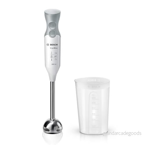 Bosch ErgoMixx MSM66110 Handmixer 600 W vit/telegrå 4242002678160