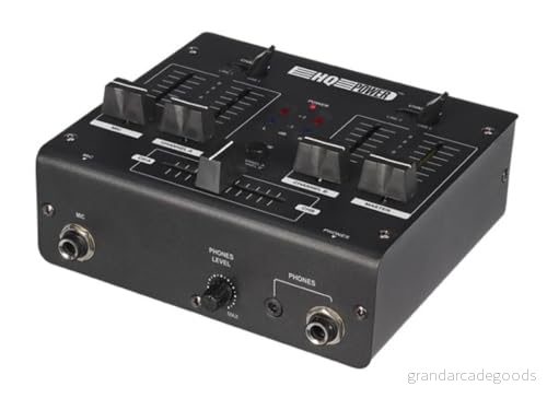 HQ Power 2 kanals mixerbord med USB ingångar 5410329722562