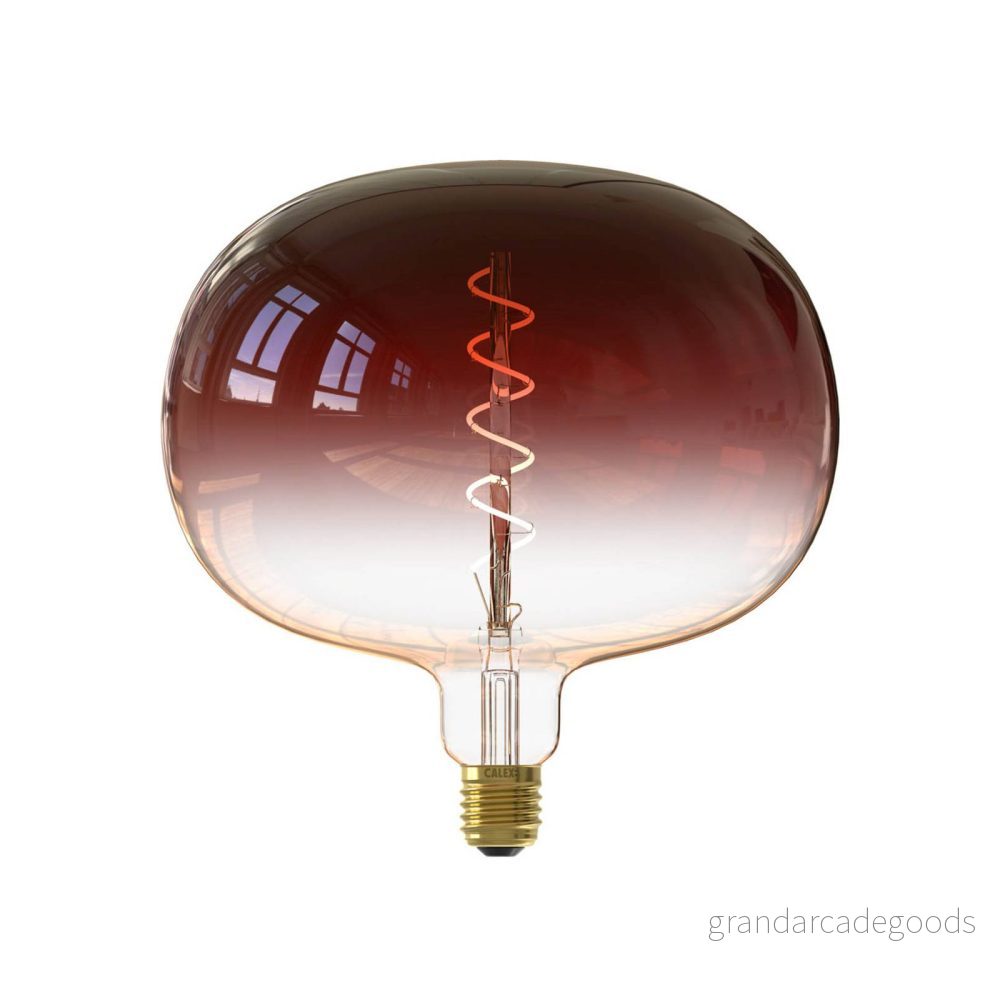 Calex Boden LED glob E27 5W filament dim kastanj 8712879146940