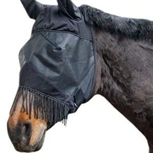Kerbl VB 321268 flugmask med öronskydd och näsborrsnöre 4018653030769 Kerbl VB 321268 flugmask med öronskydd och näsborrsnöre 4018653030769