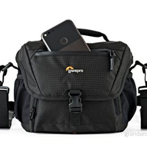 Lowepro LP37119 PWW, Nova 160 AW II kameraväska, anpassningsbar, bärbar, passar DSLR med bifogad lins, kompakt drönare, 1 2 ytterligare linser, blixtar, svart 56035371196 Lowepro LP37119 PWW, Nova 160 AW II kameraväska, anpassningsbar, bärbar, passar DSLR med bifogad lins, kompakt drönare, 1 2 ytterligare linser, blixtar, svart 56035371196