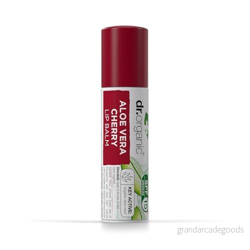 Dr. Organic Aloe Vera Cherry läppbalsam 5,7 ml 5060176676633