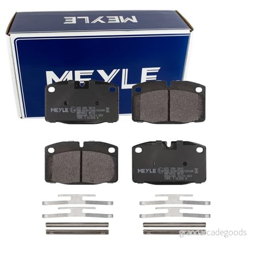 Meyle 025 209 3915 bromsbeläggsats, skivbroms 4040074034361