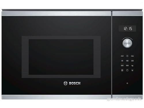 Bosch Serie 6 BEL554MS0 - Mikrovågsugn med grill inbyggd 25 liter 900 W rostfritt stål 4242005038992