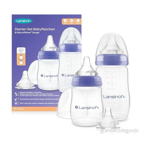 Lansinoh 76310 STARTER KIT SHOES. 1X160ML, 1X240, 1XSM. 5060420234367