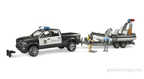 Bruder RAM 2500 Polis pick up 4001702025076