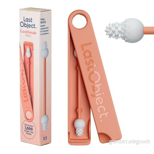 LastSwab Baby Bomullspinnar för Barn från LastObject Barnsäkra Miljövänliga Tops i Örat Fodral Tillverkat av Plast Havet Lätt Att Rengöra Designad Danmark Avfallsfri Produkt 5714820161210