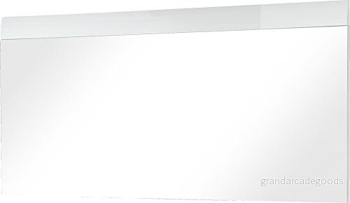 Germania spegel 3515 84 GW Adana, med applikation i vit högglans, 134 x 63 3 cm (B H D) 4005949351509