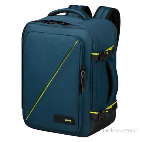 American Tourister Hello Cabin Spinner, Blå (Harbor Blue), M (EasyJet), Take2Cabin 5400520240736