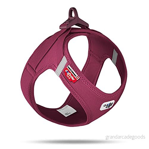 Curli Vest Harness Clasp Air Mesh Ruby (XXXS) 7640144829681