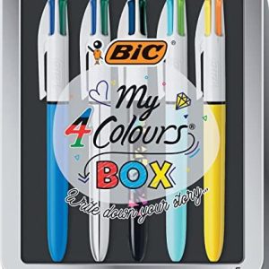 Bic Case 4 Kulspetspennor Färger Collection Box 5% I Böcker 3086123525269