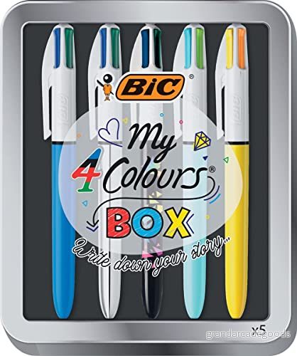 Bic Case 4 Kulspetspennor Färger Collection Box 5% I Böcker 3086123525269