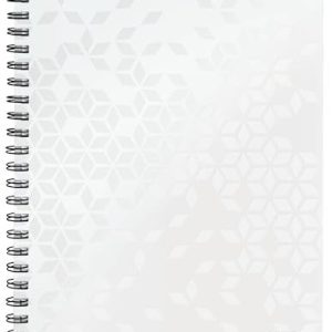 Leitz WOW Anteckningsblock med mjuk pärm, A4, 80 ark, linjerad, spiralbundet, vitt papper, g/m2, vit, 46370001 4002432121281 Leitz WOW Anteckningsblock med mjuk pärm, A4, 80 ark, linjerad, spiralbundet, vitt papper, g/m2, vit, 46370001 4002432121281