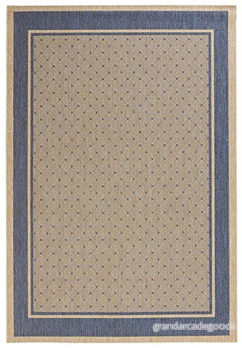 Hanse Home platt tyg matta Classy 160x230 cm blå 4260482442644