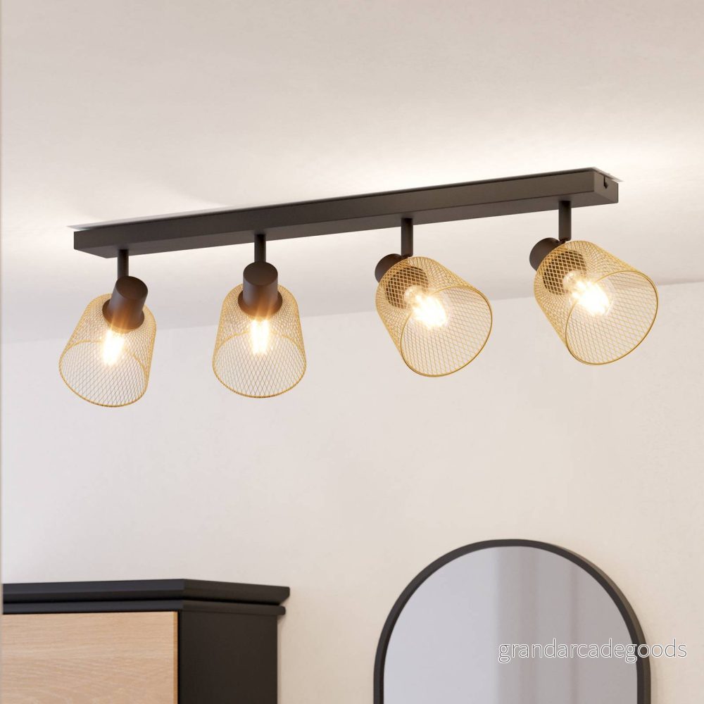 EGLO Coslada takspotlight, 4 lampor 9008606262076 EGLO Coslada takspotlight, 4 lampor 9008606262076