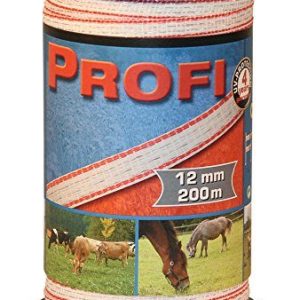 Kerbl Profi vigselband 12 mm, 4 x 0,30 TriC, 200 m, w/r 4018653595008 Kerbl Profi vigselband 12 mm, 4 x 0,30 TriC, 200 m, w/r 4018653595008
