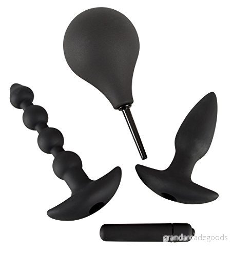 Black Velvets Analkit, Svart, 18 cm 4024144590025