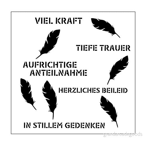 Vaessen kreativ konst schablon stencil 8716052222490