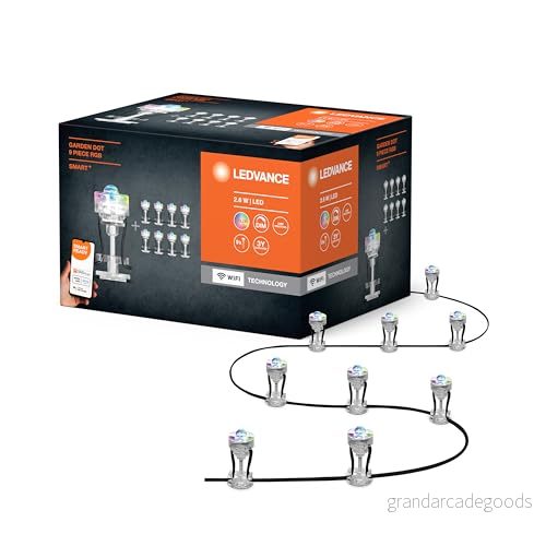 LEDVANCE SMART+ WiFi Garden Dot LED-spots i 9 delar 4058075478534