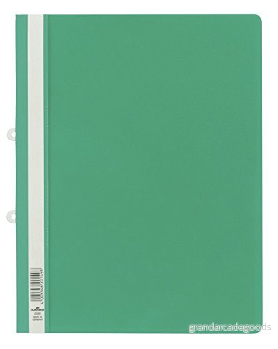 DURABLE Hunke & Jochheim sihäftapparat med arkivreglage, hård folie, 0,16 mm, DIN A4, 280 x 330 grön 4005546201498