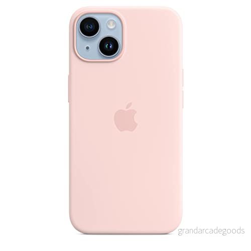 Apple iPhone 14 Silicone Case with MagSafe Chalk Pink 194253416050