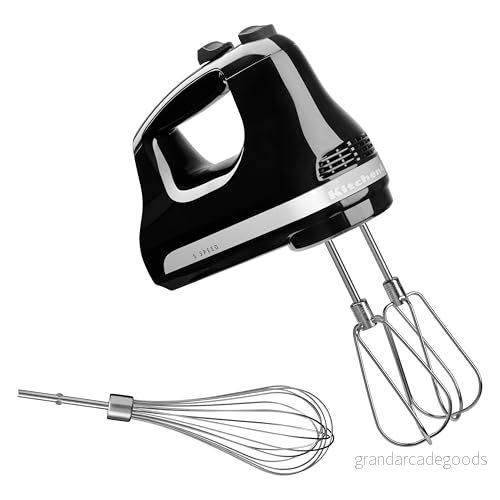 KitchenAid Elvisp Med 5 Hastigheter Classic 5khm5110 Onyx Black 5413184911393