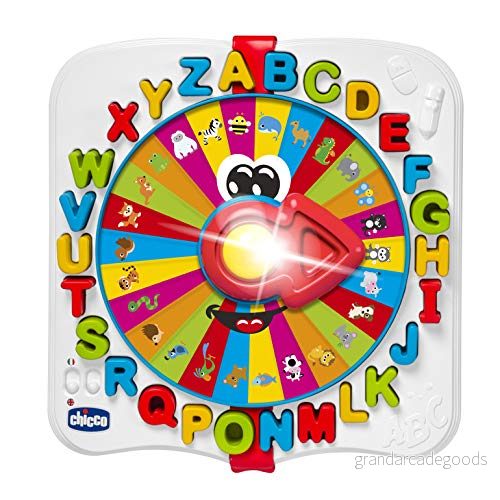 Chicco Baby Prof Tweetalige Activiitentafel voor Kinderen NL/EN Educatief Speelgoed Montessori metod 2 tot 6 Jaar 8058664114733
