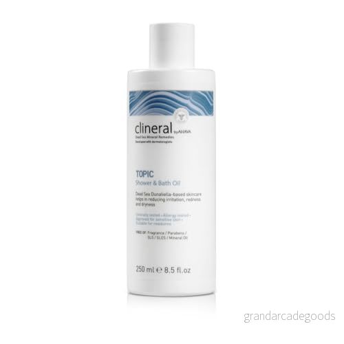 Ahava Clineral Topic Dusch- och Badolja - 250 ml 697045007486
