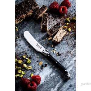 Laguiole Style de Vie Butter Knives Black 4 Pieces 8718719300824