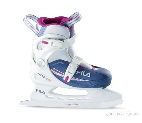 FILA SKATES dam J-ONE G Ice HR Inline skridskoåkning, vit/ljusblå, L 3640 8026473384982