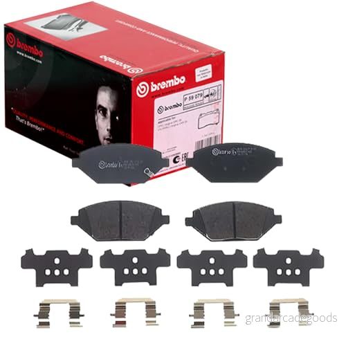 BREMBO P 59 093 Jeu de plaquettes frein avec indicateur d'usure accessoires OPEL: Karl 8020584103814