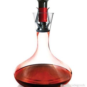 Le Creuset Vitesse vinluftare och vinfontänkaraff, blyfritt kristallint glas för droppfri häll, modell WA 142, 59149010005401 630870076012 Le Creuset Vitesse vinluftare och vinfontänkaraff, blyfritt kristallint glas för droppfri häll, modell WA 142, 59149010005401 630870076012