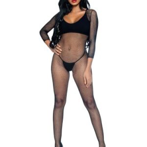 Leg Avenue Langärmeliger Netz Bodystocking Mit Tiefem V Ausschnitt Model 8378 Einheitsgröße Schwarz, 1er Pack 714718028149 Leg Avenue Langärmeliger Netz Bodystocking Mit Tiefem V Ausschnitt Model 8378 Einheitsgröße Schwarz, 1er Pack 714718028149