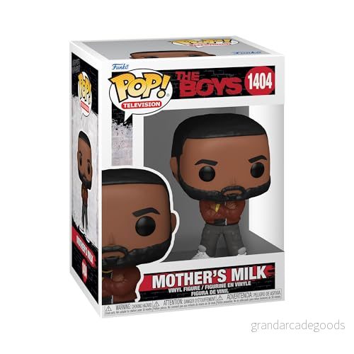 Funko Pop! TV: The Boys Mother's Milk vinyl samlarfigur presentidé officiella varor leksaker för barn och vuxna TV fans modellfigur samlare display 889698721233
