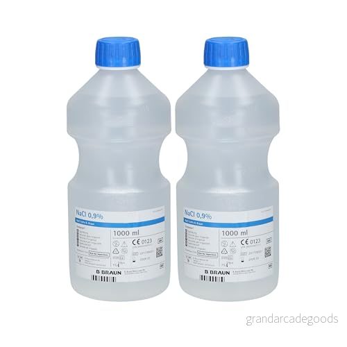 B BRAUN fysiologiskt serum vätskar och fuktar nässlemhinnorna tar bort sekretoner möjliggör sköljning behandling av sår återfuktar bandage 2 x 1 l 4030539076715