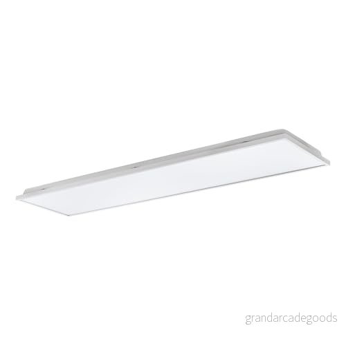 EGLO Urtebieta, LED, Glödlampan/ lamporna kan inte bytas ut, 4000 K, 4700 LM, IP20, Vit 9002759997298