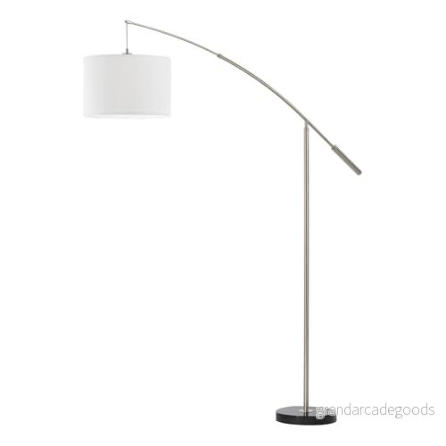 EGLO NADINA golvlampor matt nickel/vit 9002759922061
