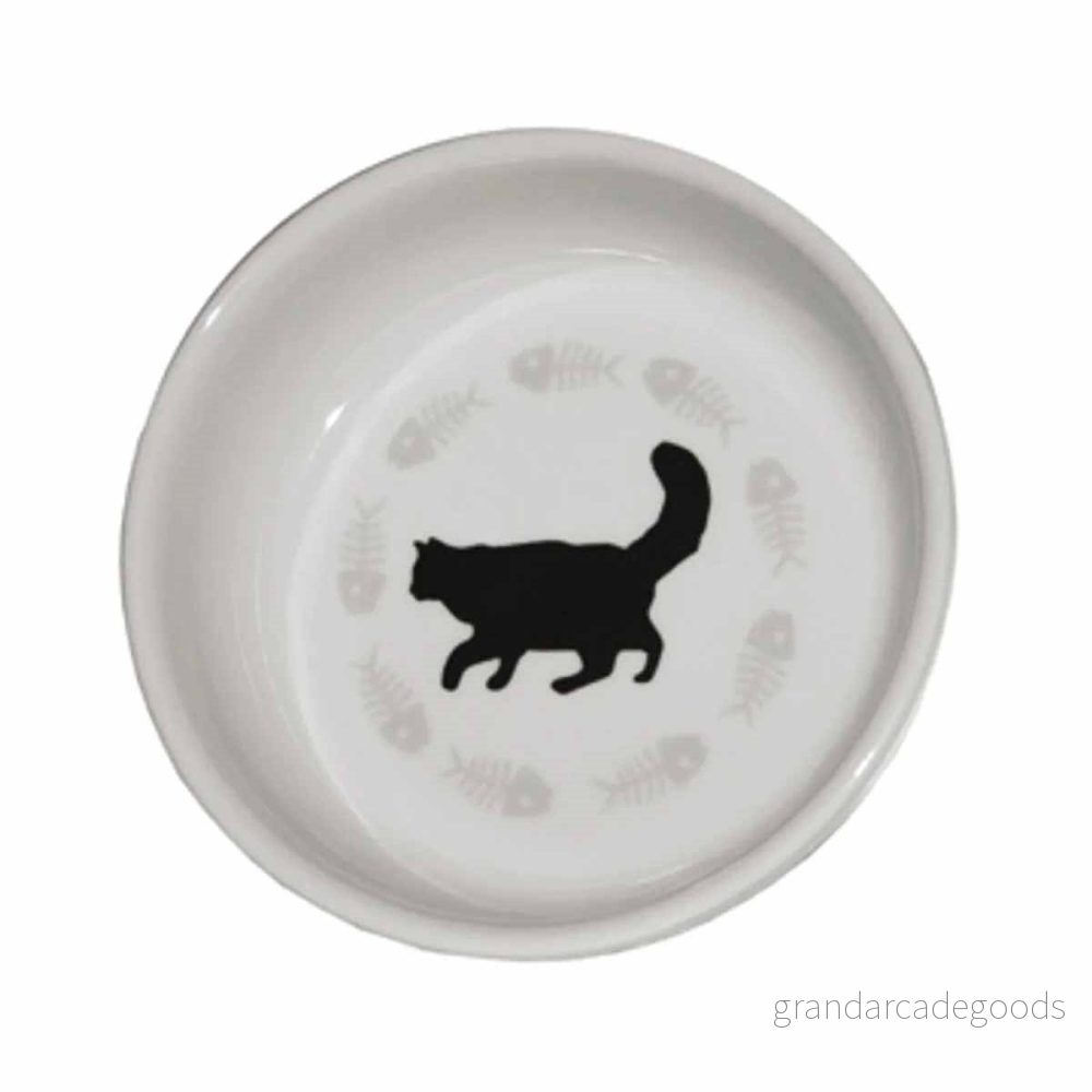 Keramikskål Katt Enkel 12 Cm 5400274746294