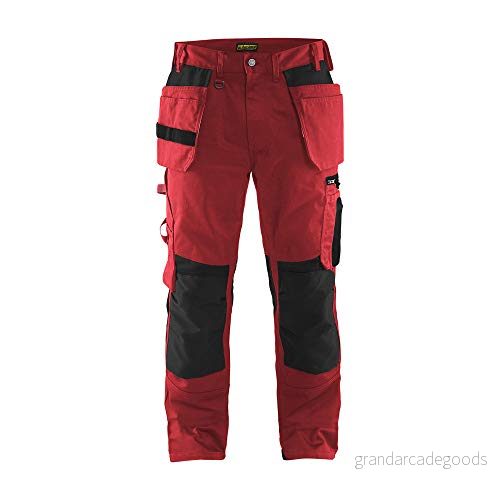 HANTVERKSBYXA 1555 1860 RÖD/SVART D96 Beijerbygg Byggmaterial 7330509589816