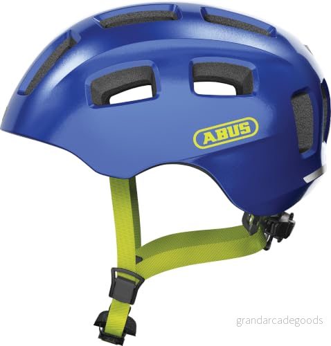 ABUS Sparkling Blue S, Casco da Ragazzi, Unisex, Blu (Blu), S 4003318401589