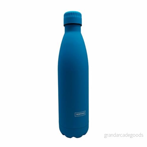 Dubbelväggig flaska i rostfritt stål 750 ml. blå 8436588850157