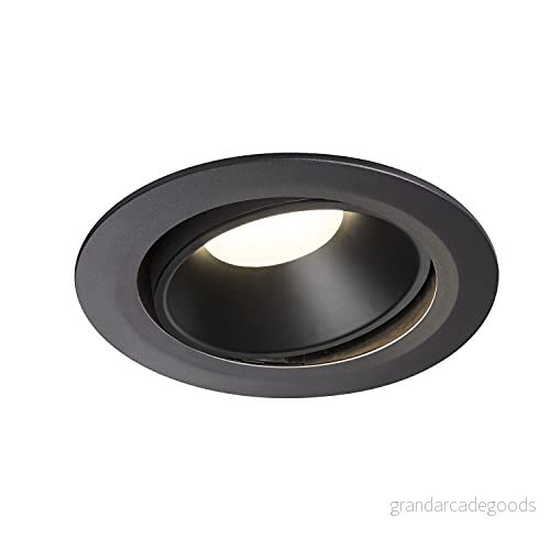 SLV infälld taklampa NUMINOS® MOVE DL XL/LED-spot, strålkastare, taklampa, lampa, inomhusbelysning/4000 K 37,4 W 3600 lm svart 20 grader 4024163238953